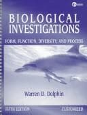 Cover image for Biological Investigations