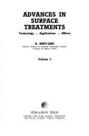 Cover image for Advances in Surface Treatments