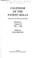 Calendar of Patent Rolls