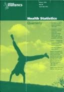 Cover image for Health Statistics Quarterly