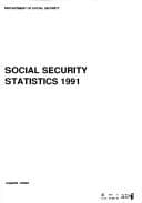 Cover image for Social security statistics