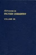 Cover image for Advances in protein chemistry.