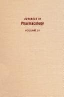Cover image for Advances in pharmacology.