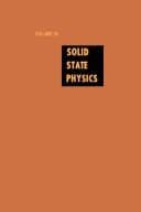 Cover image for Solid State Physics