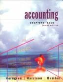 Cover image for Accounting, Chapters 12-26 (4th Edition)