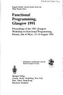 Cover image for Functional Programming, Glasgow 1991