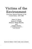 Cover image for Victims of the environment