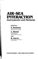 Cover image for Air-sea interaction