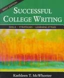 Cover image for Successful College Writing