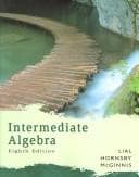 Cover image for Intermediate algebra.