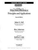 Cover image for Macroeconomics: Principles and Applications 