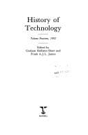 Cover image for History of technology.