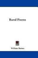 Cover image for Rural Poems