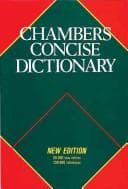 Cover image for Chambers concise dictionary.