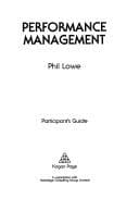Cover image for Performance Management (One Day Workshop Packages)