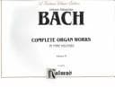 Cover image for Bach Complete Organ Works (Volume 4) (Kalmus Edition)