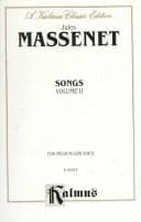 Cover image for Songs (Kalmus Edition)