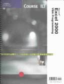 Cover image for Course ILT: Microsoft Excel 2000