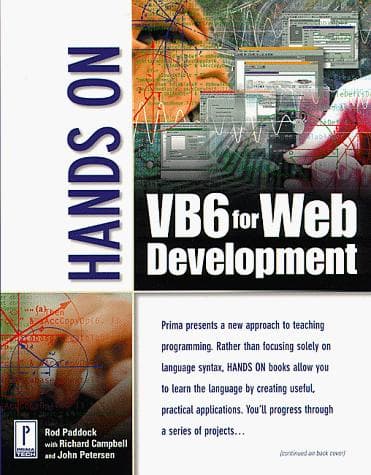 Cover image for Hands On Visual Basic 6 for Web Development (Miscellaneous)