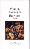 Cover image for Vitality, Fasting and Nutrition