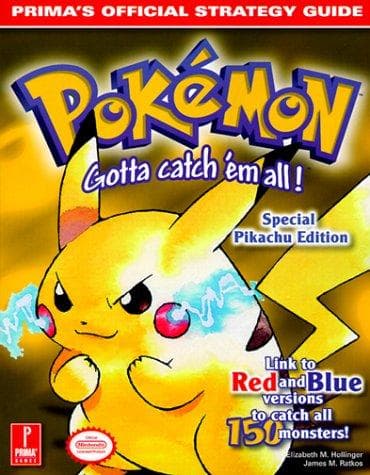 Cover image for Pokemon Yellow (Prima's Official Strategy Guide)