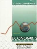 Cover image for Student Learning Guide to Accompany Economics Today