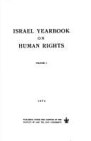 Cover image for Israel Yearbook on Human Rights