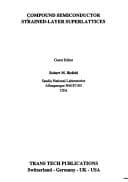 Cover image for Compound semiconductor strained-layer superlattices