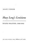 Cover image for Huey Long's Louisiana