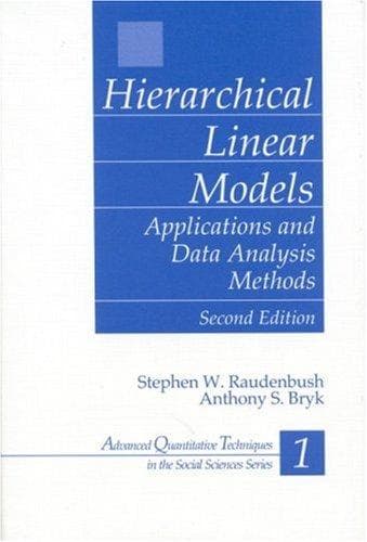 Cover image for Hierarchical Linear Models