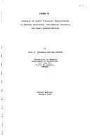 Cover image for Lisrel VI Analysis of Linear Structural Relationships by the Method of Likelihood