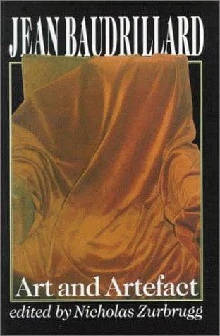 Cover image for Jean Baudrillard, Art and Artefact