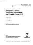 Cover image for Integrated circuit metrology, inspection, and process control III