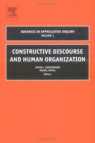 Cover image for Constructive Discourse and Human Organization
