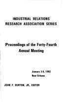 Proceedings of the Forty-Fourth Annual Meeting
