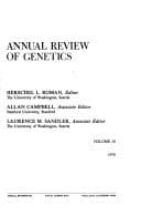 Cover image for Annual review of genetics.