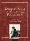 Cover image for Encyclopedia of Chemical Processing