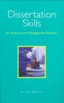 Cover image for Dissertation Skills for Business and Management Students