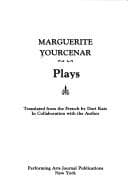 Cover image for Plays (PAJ Books)
