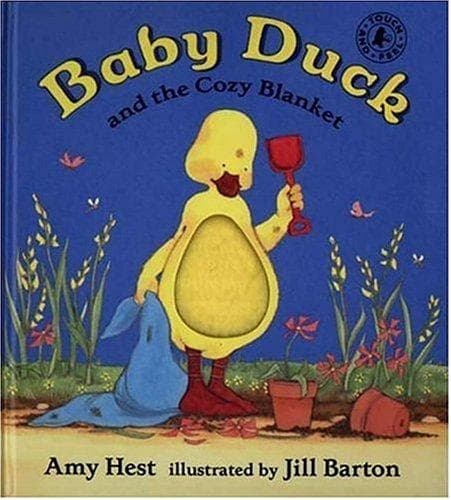 Cover image for Baby duck and the cozy blanket
