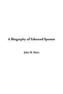 Cover image for A Biography Of Edmund Spenser