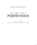 Cover image for Demetri Porphyrios.