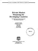 Cover image for Private market financing for developing countries