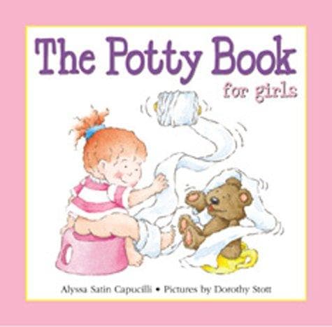 Cover image for The potty book for girls