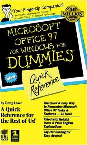 Cover image for Microsoft Office 97 for Windows for dummies