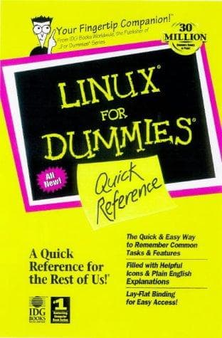 Cover image for Linux for dummies quick reference