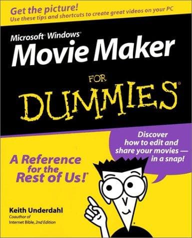 Cover image for Microsoft Windows Movie Maker for Dummies