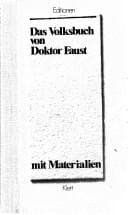 Cover image for Das Volksbuch von Doktor Faust(1587)