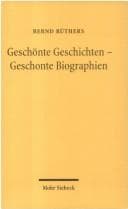 Cover image for Geschönte Geschichten - Geschonte Biographien