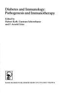 Cover image for Diabetes and immunology